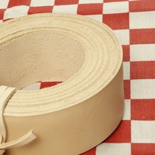 1.5" Inches Vegetable Tanned Tooling Leather Belt Blanks, Straps.