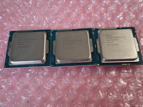 Lot of 3 Intel Core i5-4690 3.5 GHz LGA 1150 5 GT/s Desktop CPU Processor SR1QH