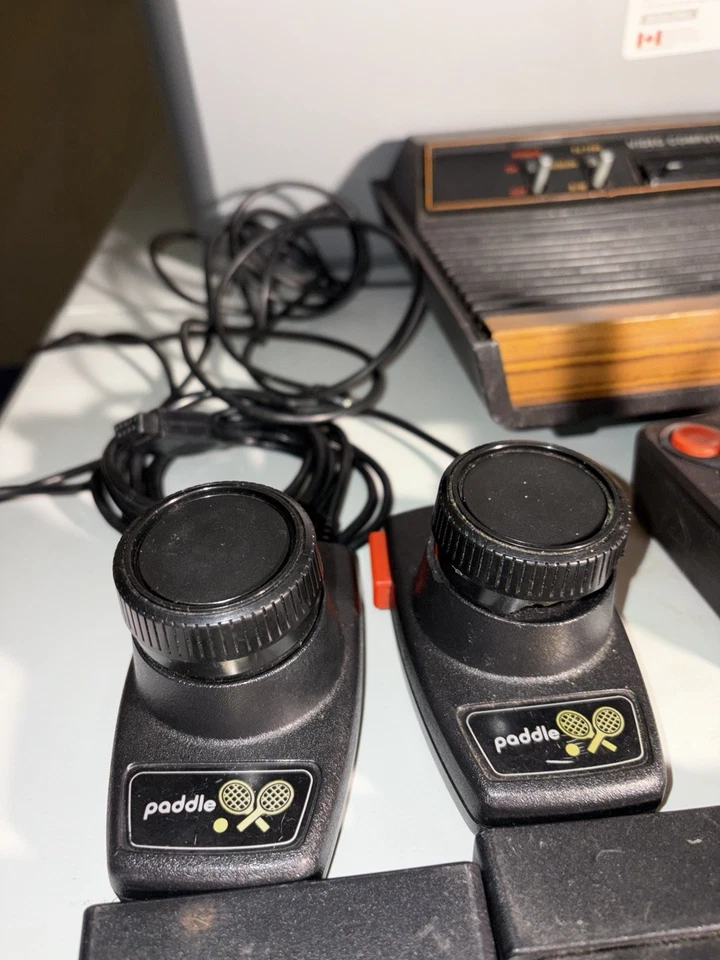 Atari 2600 Game Console with Games Cleaned Tested and Works! With 29 Games! - Image 3 of 4