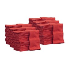 Auto Mechanic Shop Towels 500 Pack Bulk Shop Rags 100 Cotton Size 14"x14" Co...