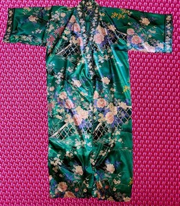 Vintage Japanese Kimono From Mitsukoshi Dept Store EPCOT Size Large