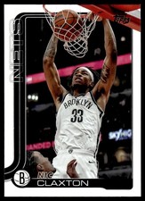 Nic Claxton 2025-26 Topps #10 Brooklyn Nets Basketball Card