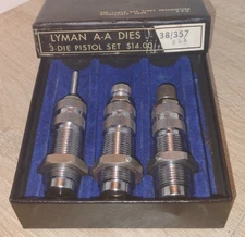 Lyman 357/38 All-American Reloading Die Set (Steel)