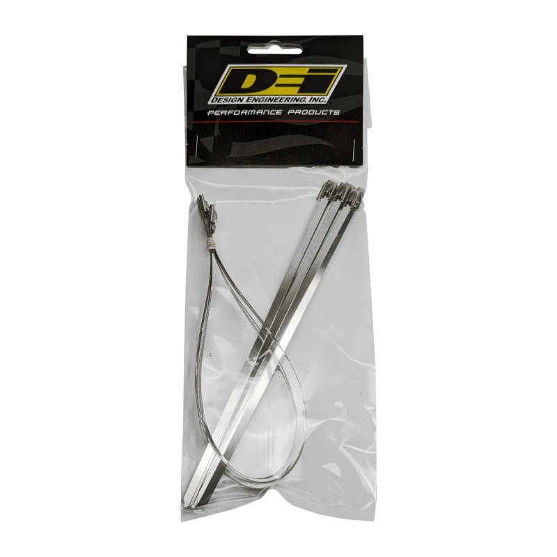 DEI  10205 Stainless Steel Locking Tie Eight 8in and Four 14in per pack