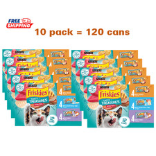 10 Pack, Friskies® Adult Wet Cat Food Variety Pack - 12 Ct, 66 Oz 1.85 per gallon