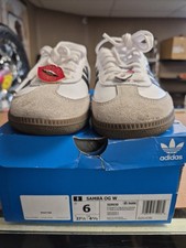 Adidas Samba OG Cloud White Core Black IG9030 Womens New. Size 6