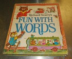 Vintage 1971 Richard Scarry's Fun With Words Hard Back (Hardcover)