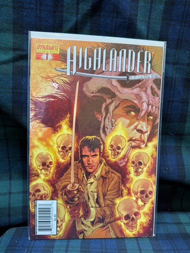 Highlander Comic Number 1 Cover C Dynamite 2006