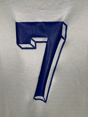 Maillot Vintage France 7 – Le Coq Sportif Années 70, Taille S, Blanc, Collection