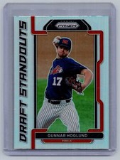 2021 Panini Prizm Draft Picks #DS-GH Gunnar Hoglund Draft Standouts Silver Prizm