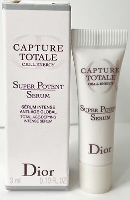 DIOR CAPTURE TOTALE SUPER POTENT SERUM ANTI-AGING SKINCARE travel