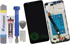 Für Huawei Honor 7X Display Komplettes Bildschirm LCD + Touch Screen +Rahmen
