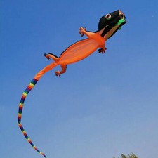 14m Giant Gecko Kite 45ft Single Line Kite 30D Ripstop Nylon Fabric with Bag