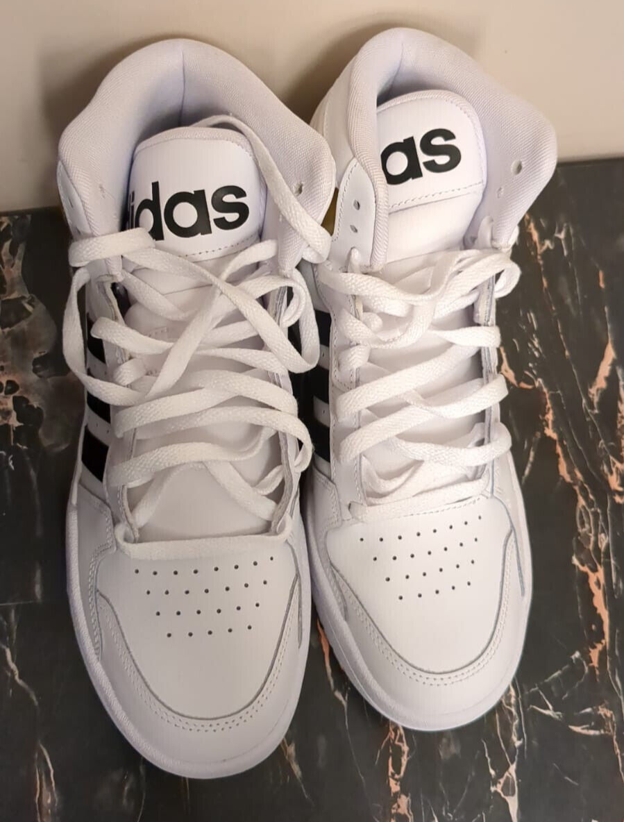 Adidas Entrap Mid-Top White/Gold Metallic Basketball 
