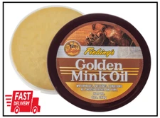 Golden Mink Oil Paste, 6 Oz. - Soften, Preserves and Waterproofs Leather 