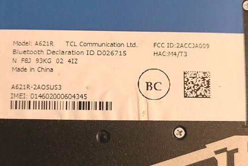 Telefono Alcatel OneTouch A621R. Testato funzionante - Foto 5 di 5
