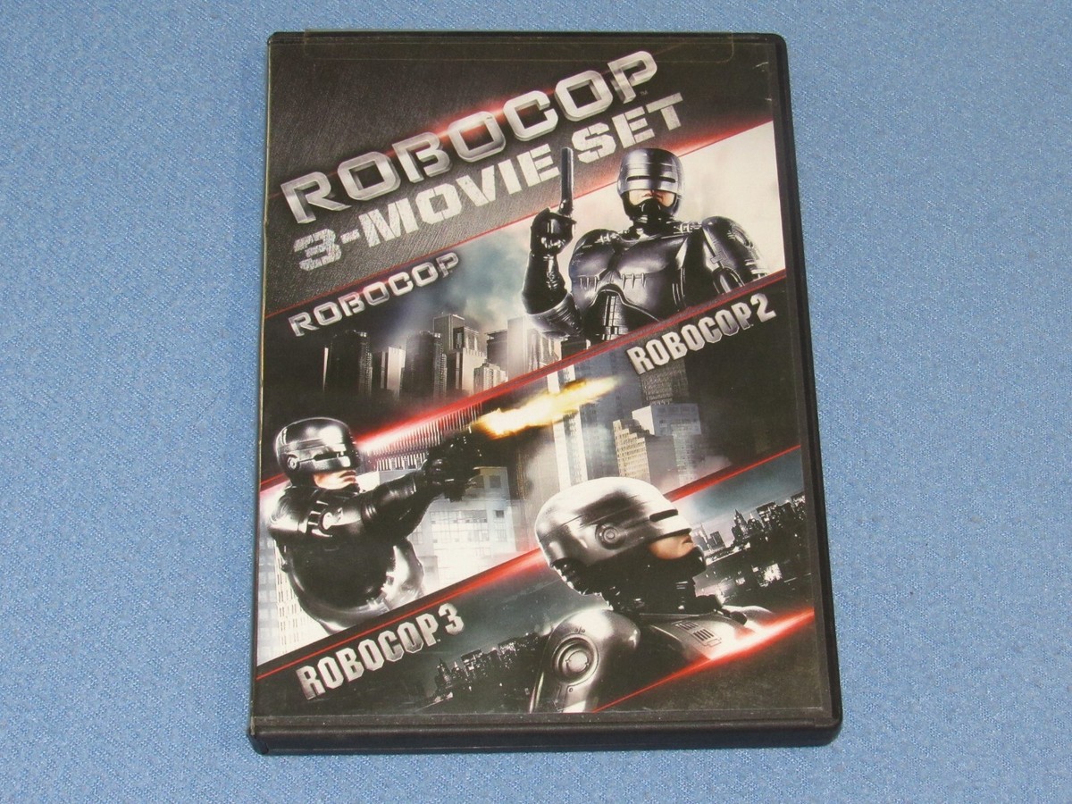 ROBOCOP TRILOGY: 3-MOVIE SET (DVD, 2014, 3-Disc Set) ***All