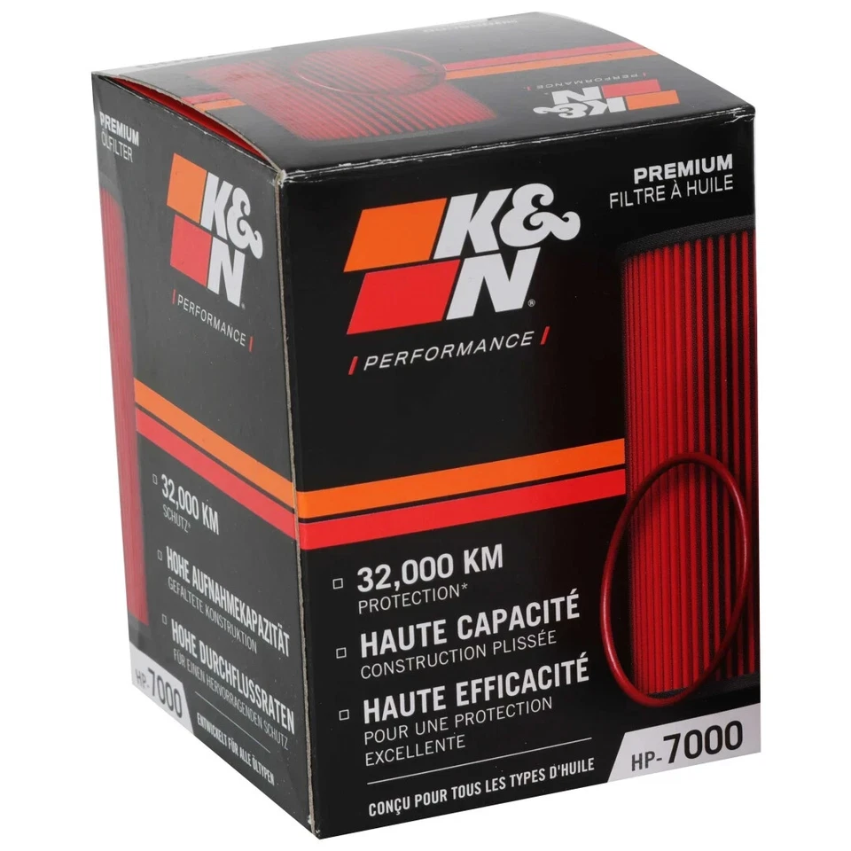 Filtro de aceite cartucho K&N KN para Buick Regal Chevrolet Captiva Pontiac G5 HP-7000 Foto 4 de 4