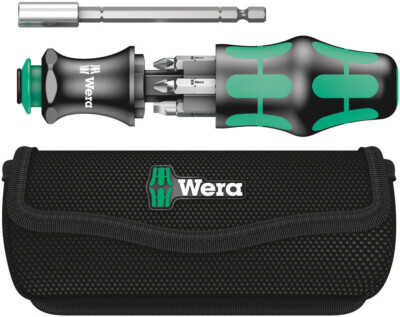 Wera 134491, Kraftform Kompakt 28 with pouch, 6 pieces