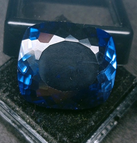 Taglio Cuscino Blu 40+ Ct Tanzanite Certificato EGL Gemma Naturale Sciolta - Foto 11 di 15