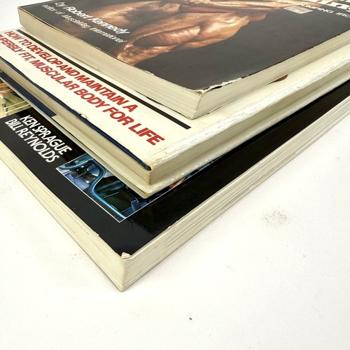 Lot of 3 Bodybuilding Books - 1981 Hardcover By Arnold Schwarzenegger, Golds - Foto 22 di 24