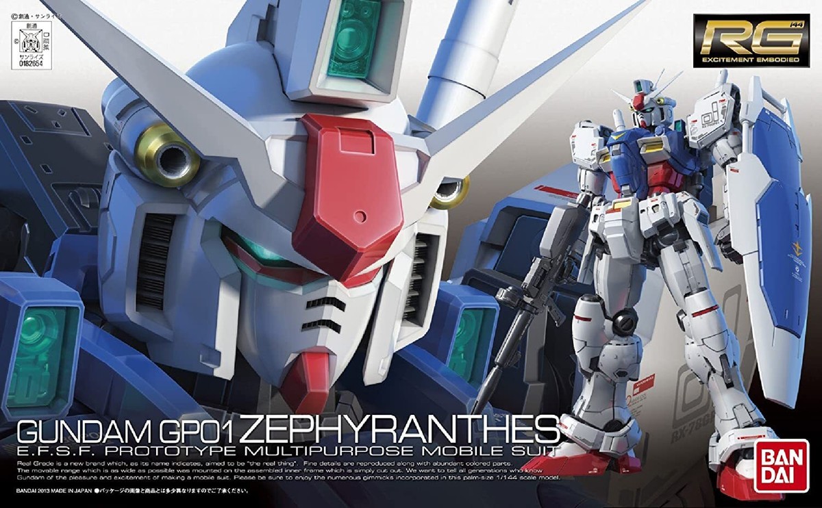 RG Mobile Suit Gundam 0083 STARDUST MEMORY RX-78GP01 Gundam