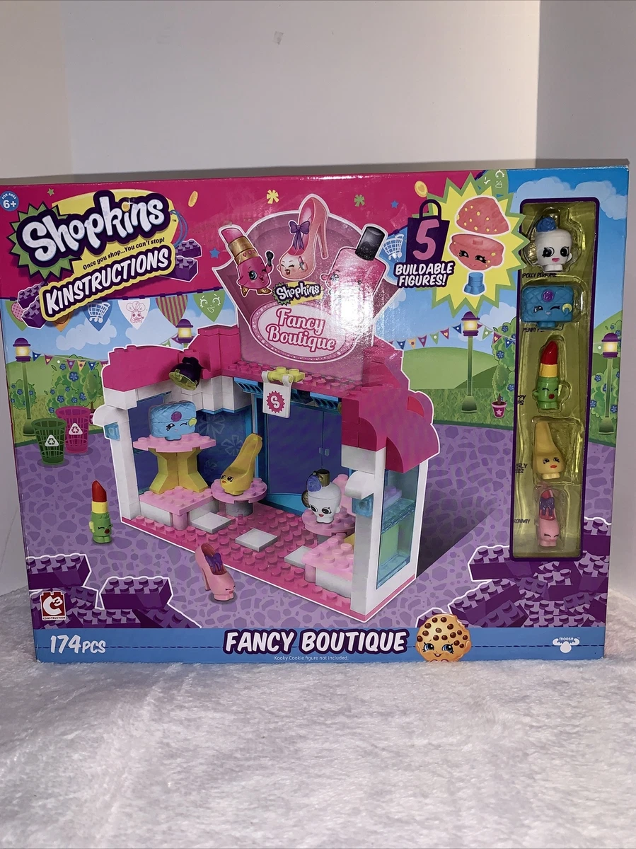 SHOPKINS KINSTRUCTIONS Fancy Boutique 174pcs Buildable Figures