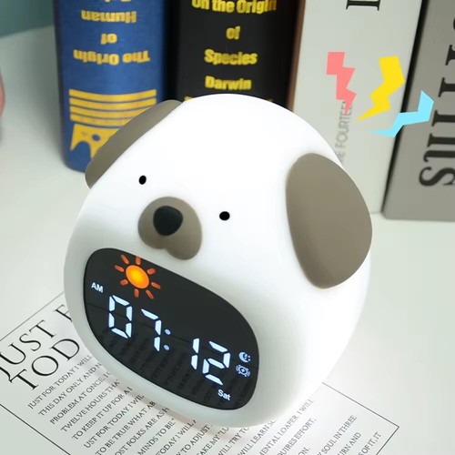 Cute Alarm Clock for Kids with Sleep Trainer | Toddler Night Light & Sound - Picture 25 of 44