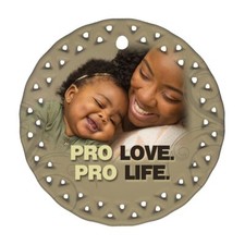 Pro Love Pro Life Pro-Life Ornament Pack of 10 