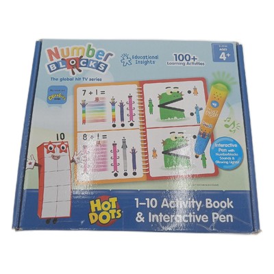 Learning Resources Hot Dots Aktivitätsbuch interaktiver Stift Lernspielzeug Kind