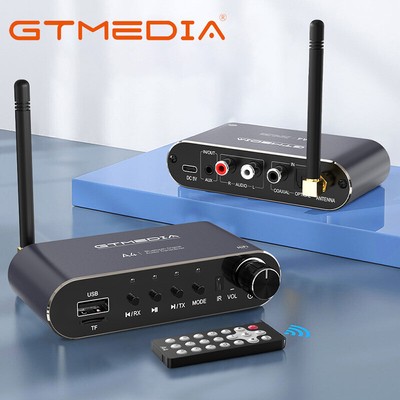 Bluetooth 5.1 Audio Adapter Bluetooth Receiver Transmit Coaxial Optical USB TF 
