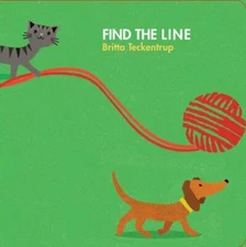 Find The Line children’s book by Britta Teckentrup