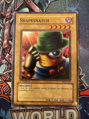 (AA) Shapesnatch PGD-002 1st Edition Yugioh LP