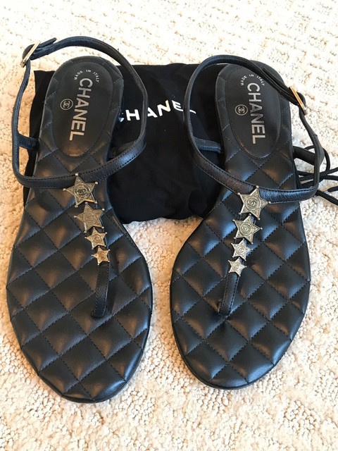 chanel sandals strap