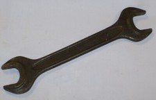 ANCIENNE CLÉ PLATE fourche, surpans ? SER, 17, outil, objet métier EUR
