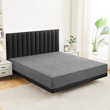 Quilted Waterproof Mattress Cover Protector Breathable Fitted Sheet