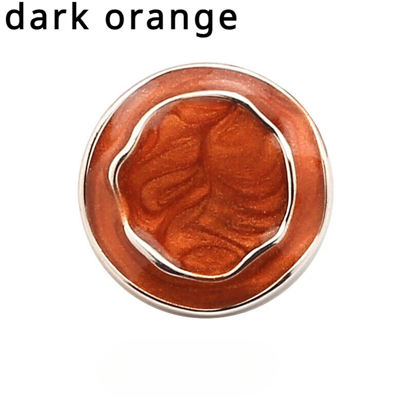 6X Round Buttons Floral Shank Material Craft for Overcoat Jacket Decoration DIY - Image 2 of 4