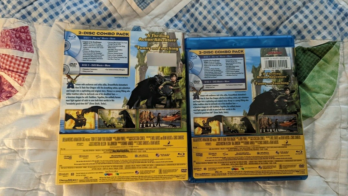 How to Train Your Dragon [Two-Disc Blu-ray/DVD Combo] Nice Shape