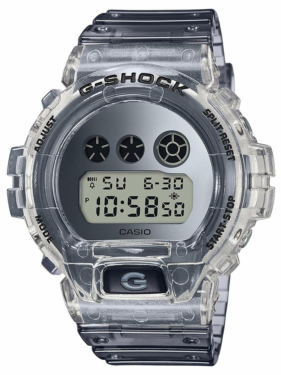 CASIO G-SHOCK DW-6900SK-1JFクリア スケルトン 腕時計 CASIO DW-6900SK-1JF Watch G-SHOCK Clear skeleton Men's Digital