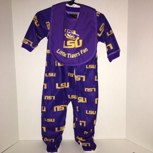 lsu baby pajamas