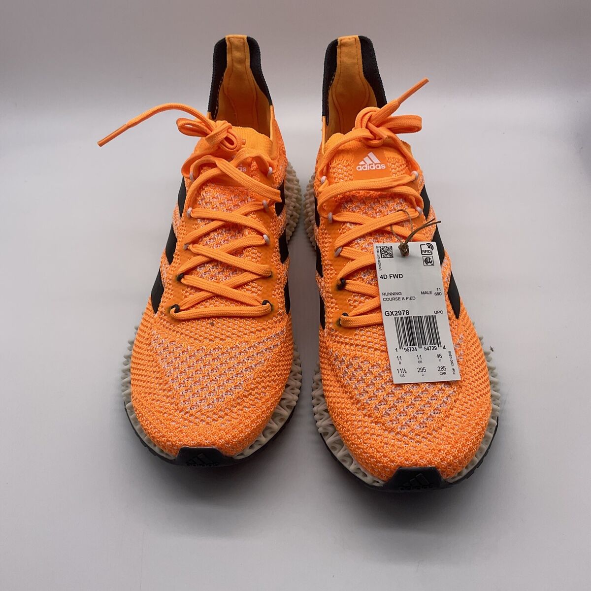ADIDAS 4DFWD RUNNING SHOES GX2978 Flash Orange ULTRABOOST ADIDAS 4DFWD RUNNING SHOES GX2978 Flash Orange ULTRABOOST