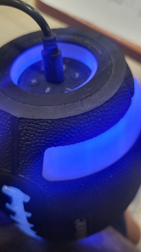 Brookstone Rob Gronkowski Gronk Ball Bluetooth Wireless Football Speaker - Picture 18 of 24