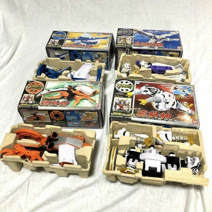 Power Rangers Samurai Shinkenger Kabuto Tora Kajiki Ika OriGami