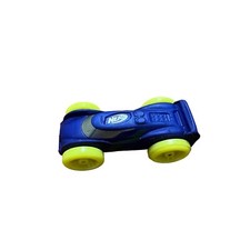 2017 Hasbro Nerf Car Blue Yellow Nitro Foam Car Replacement 3" across