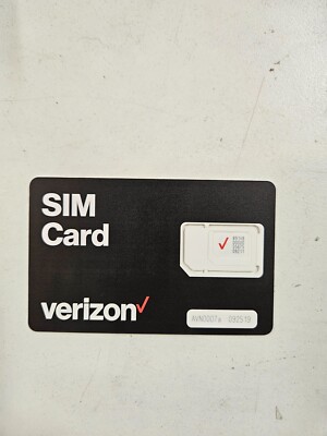 Lot of NEW Verizon 4G LTE Sim Cards 3 IN 1 TRIPLE CUT unactivated 50 Count Pack.