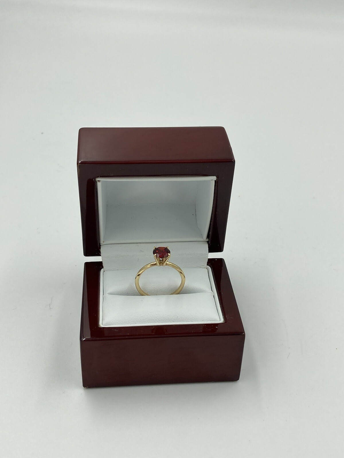 Gold Ruby Women’s  Ring Size 6 - image 2