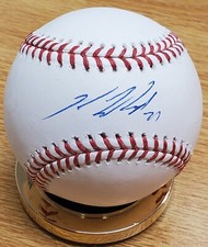 Autographed KYLE FREELAND Official Major League Baseball COA