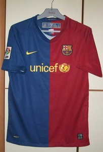 barcelona jersey 2008 09