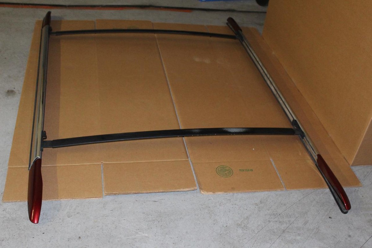 2002-2014 ESCALADE CHROME & BLACK ROOF RACK LUGGAGE RACK