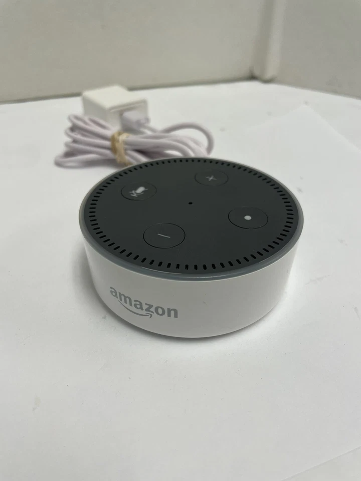Amazon Alexa Echo Dot 2da Generación Altavoz Inteligente Asistente de Voz Blanco RS03QR Foto 2 de 4